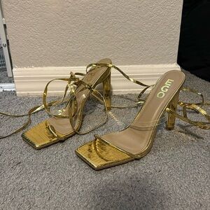 Gold Heels